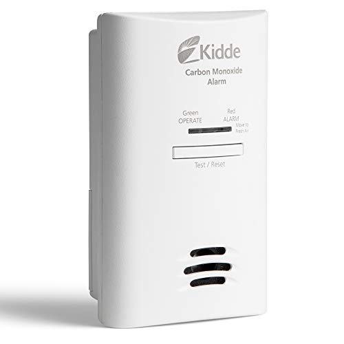 Kidde Carbon Monoxide Detector, Plug In with Battery Backup, CO Detector, KN-COP-DP2