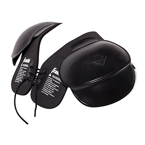 Franklin Sports Youth Shoulder Pads - Perfect for Halloween Costume, Black (6604-5) - Image 3