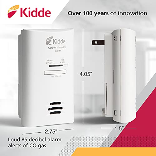 Kidde Carbon Monoxide Detector, Plug In with Battery Backup, CO Detector, KN-COP-DP2 - Image 14