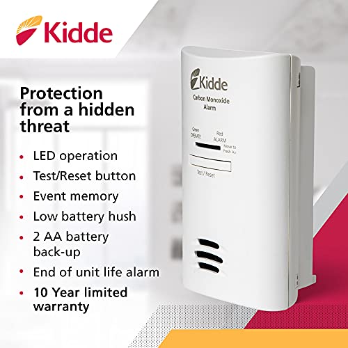 Kidde Carbon Monoxide Detector, Plug In with Battery Backup, CO Detector, KN-COP-DP2 - Image 15