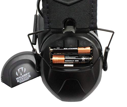 Walker's Razor Slim Electronic Muff, Black - Image 3